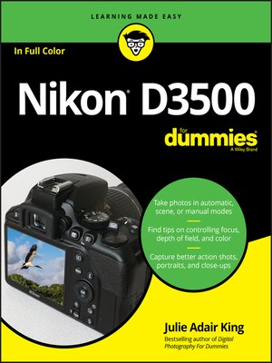 Nikon D3500 For Dummies - ebook